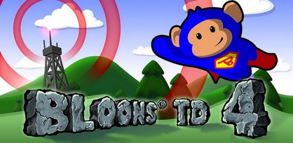 Quirky Tower Defense with Bloons TD 4 for Android