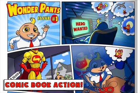 Become a Superhero with Wonder Pants for Android
