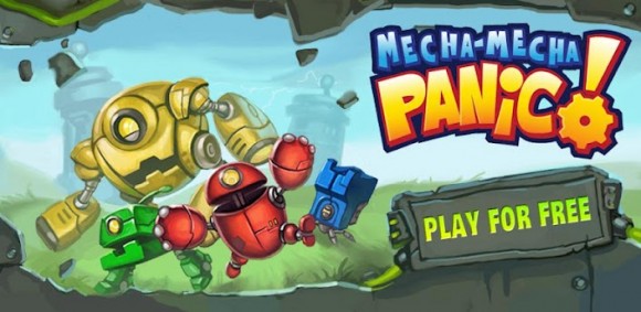 Kill Robots with Mecha-Mecha Panic! from Turbofish Games