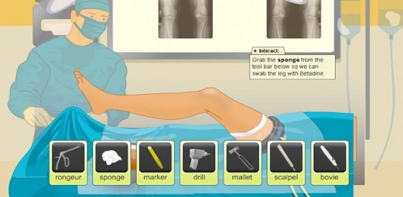 Play the role of a Surgeon with Knee Surgery from Fit Body