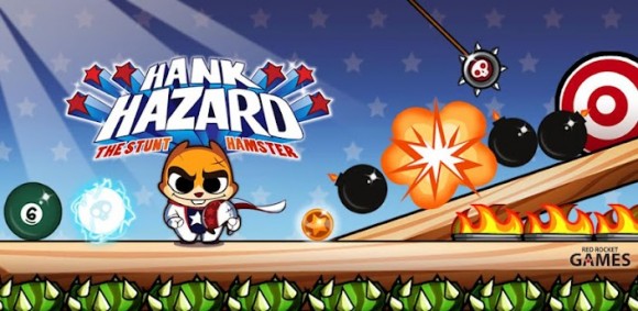 Become a Daredevil with Hank Hazard: The Stunt Hamster for Android