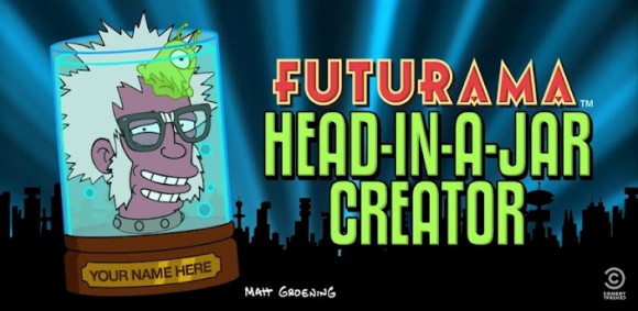 Quirky Fun with the Futurama head-in-a-Jar Creator for Android