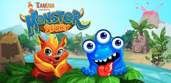 Raise & Collect Monsters in TeamLava’s Monster Story for Android