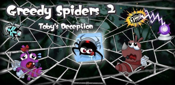 The Spiders are back in Blyts’s Greedy Spiders 2 for Android