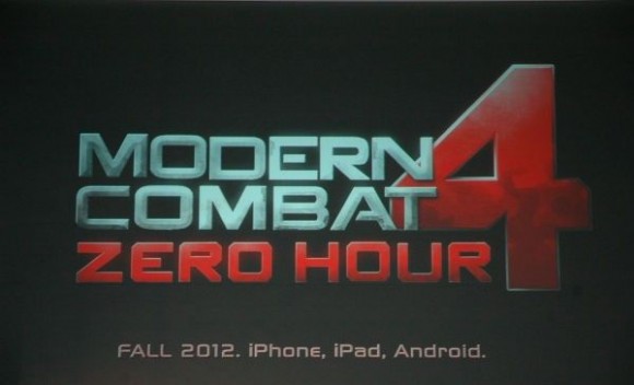 Gameloft prepping Modern Combat 4: Zero Hour for fall release
