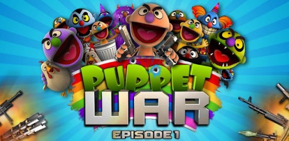 Puppets Gone Wild in Twindigo’s Puppet War FPS for Android
