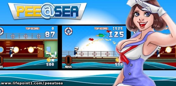 Weird Game of the Week – Captain Drunken: PEE at SEA for Android