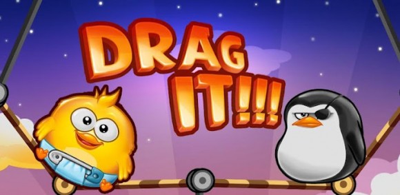 Help Dodo reach the Stars in Drag It for Android