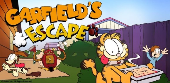 Web Prancer releases Garfield’s Escape for Android