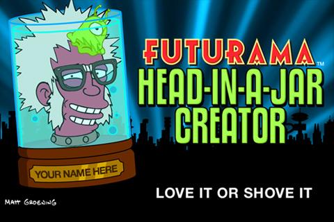 A Review of the Futurama Head-in-a-Jar Creator for Android