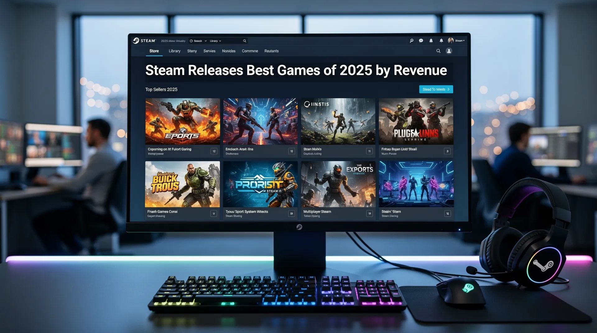 Steam Releases Best Games of 2025 by Revenue