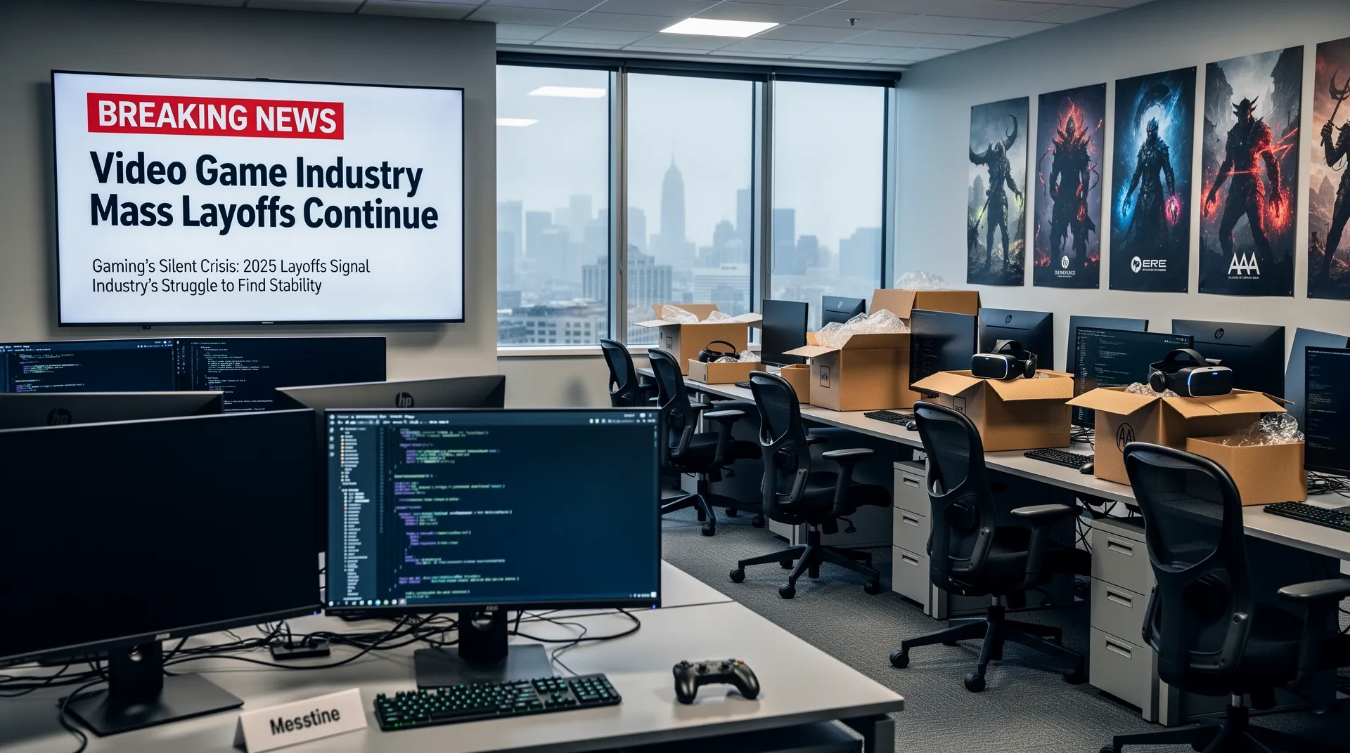 Video Game Industry Mass Layoffs Continue