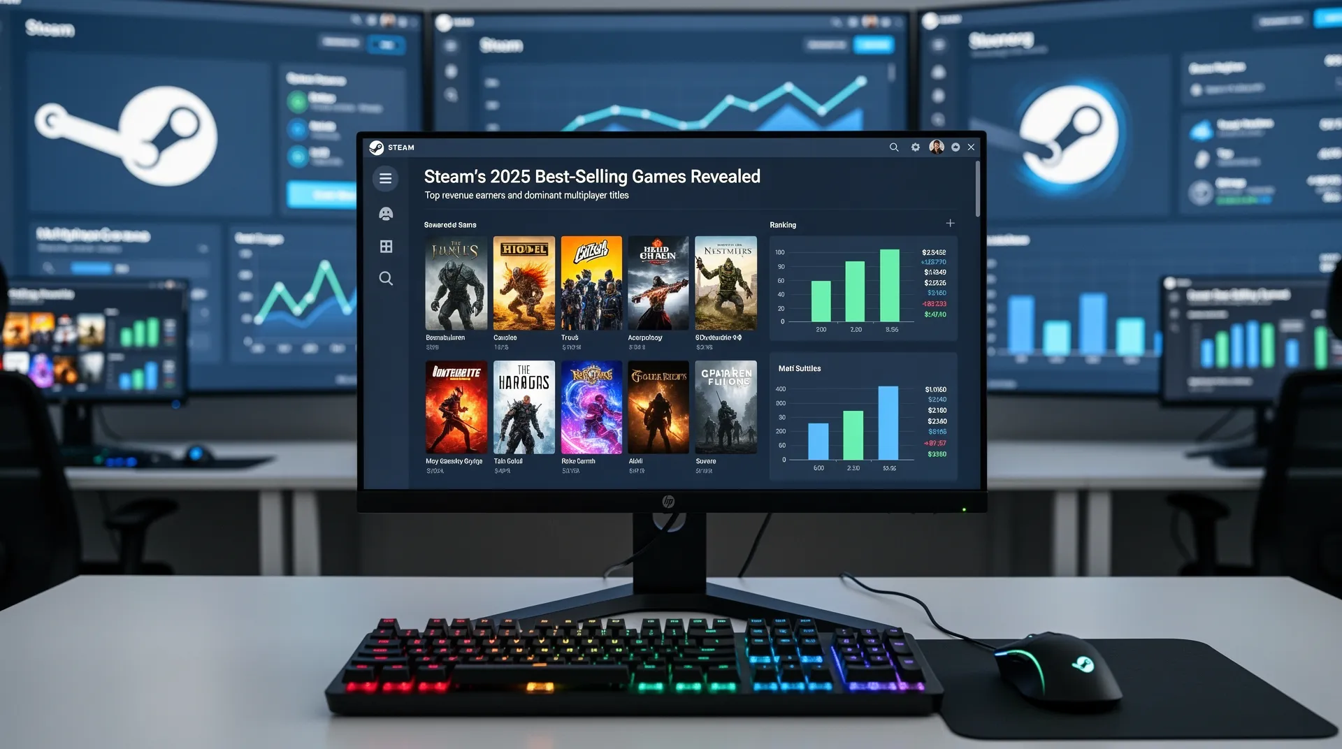 Steam's 2025 Best-Selling Games Revealed