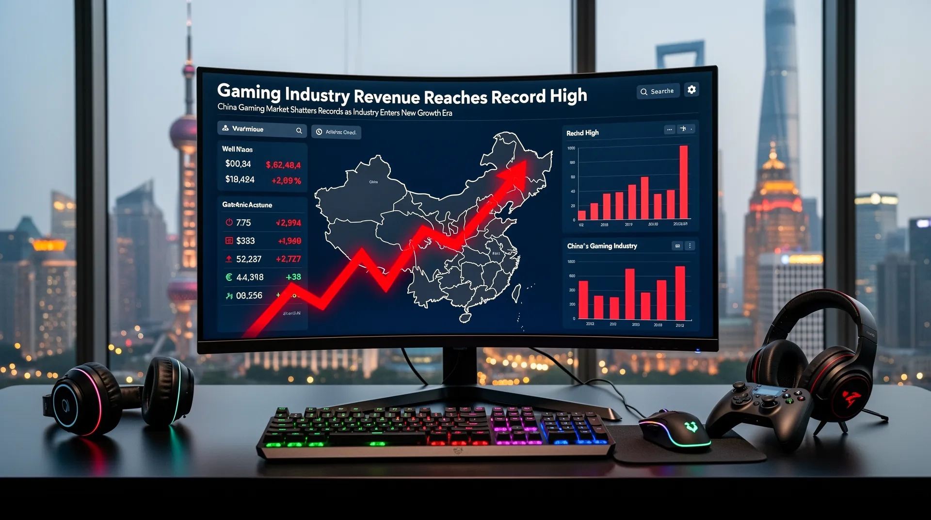 Gaming Industry Revenue Reaches Record High