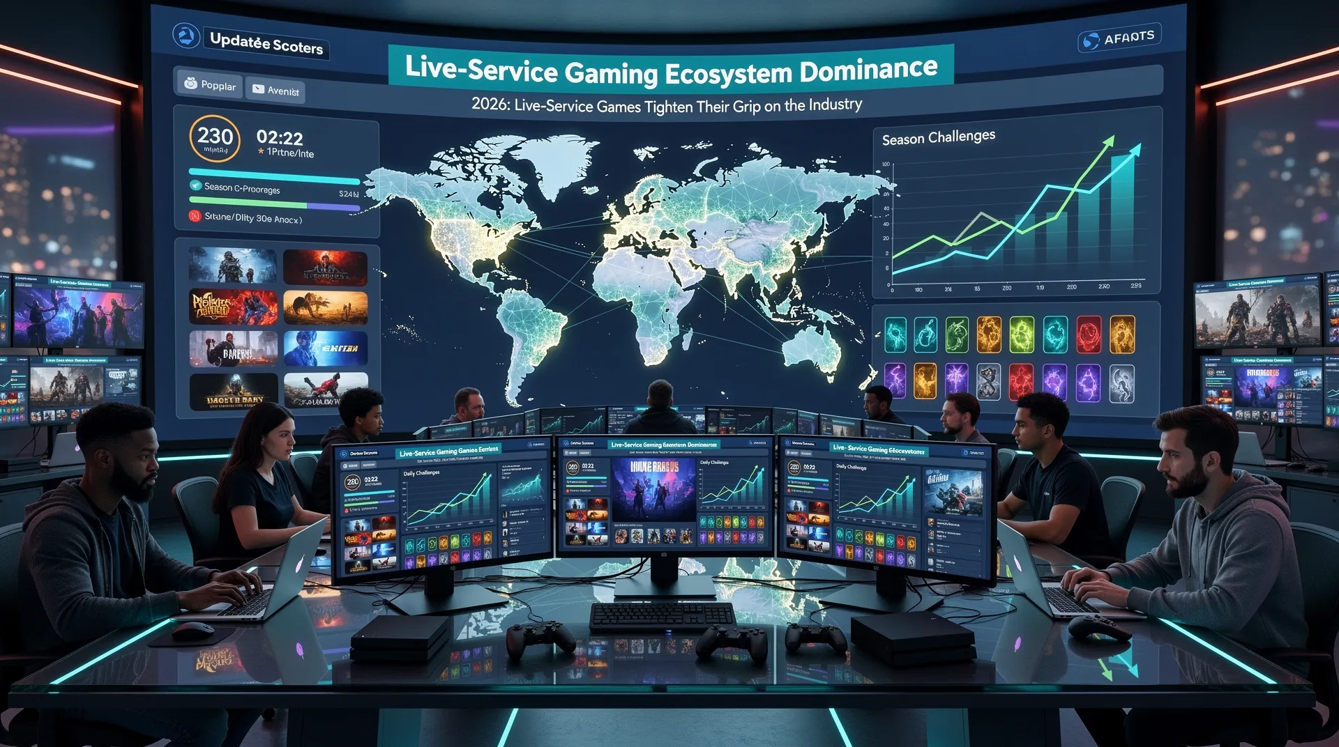 Live-Service Gaming Ecosystem Dominance