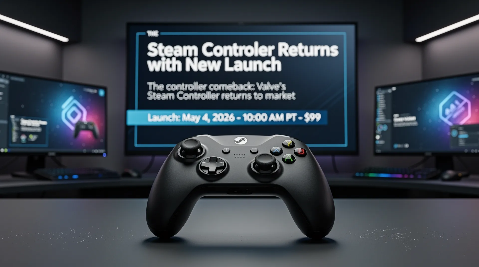 Steam Controller Returns with New Launch