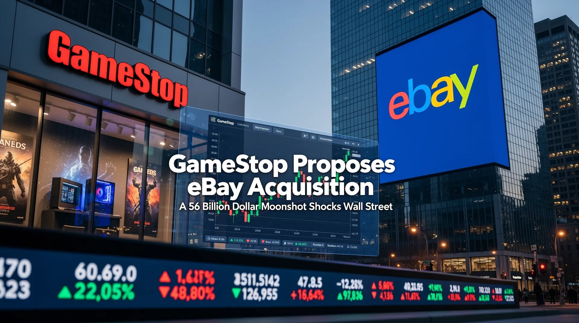 GameStop Proposes eBay Acquisition