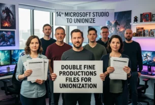 Double Fine Productions Files for Unionization