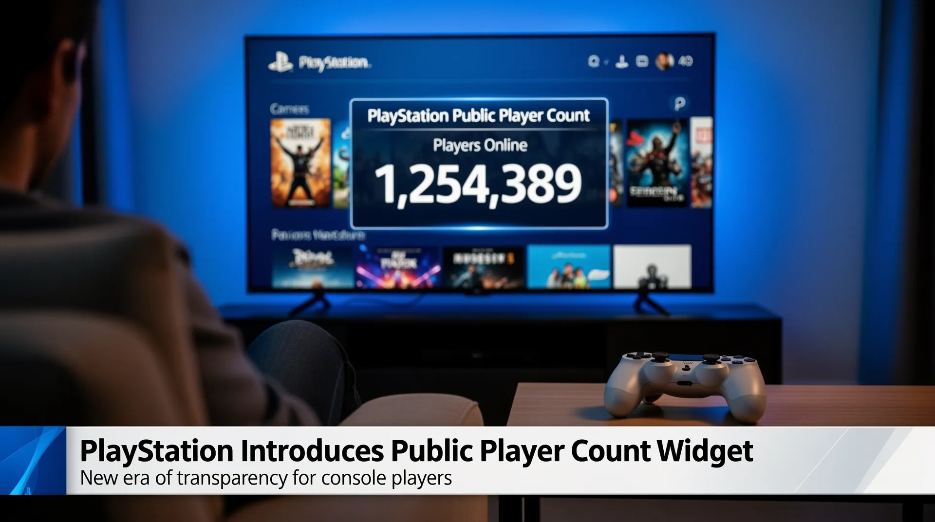 PlayStation Introduces Public Player Count Widget