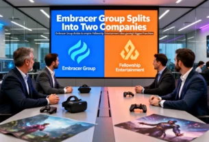 Embracer Group Splits Into Two Companies