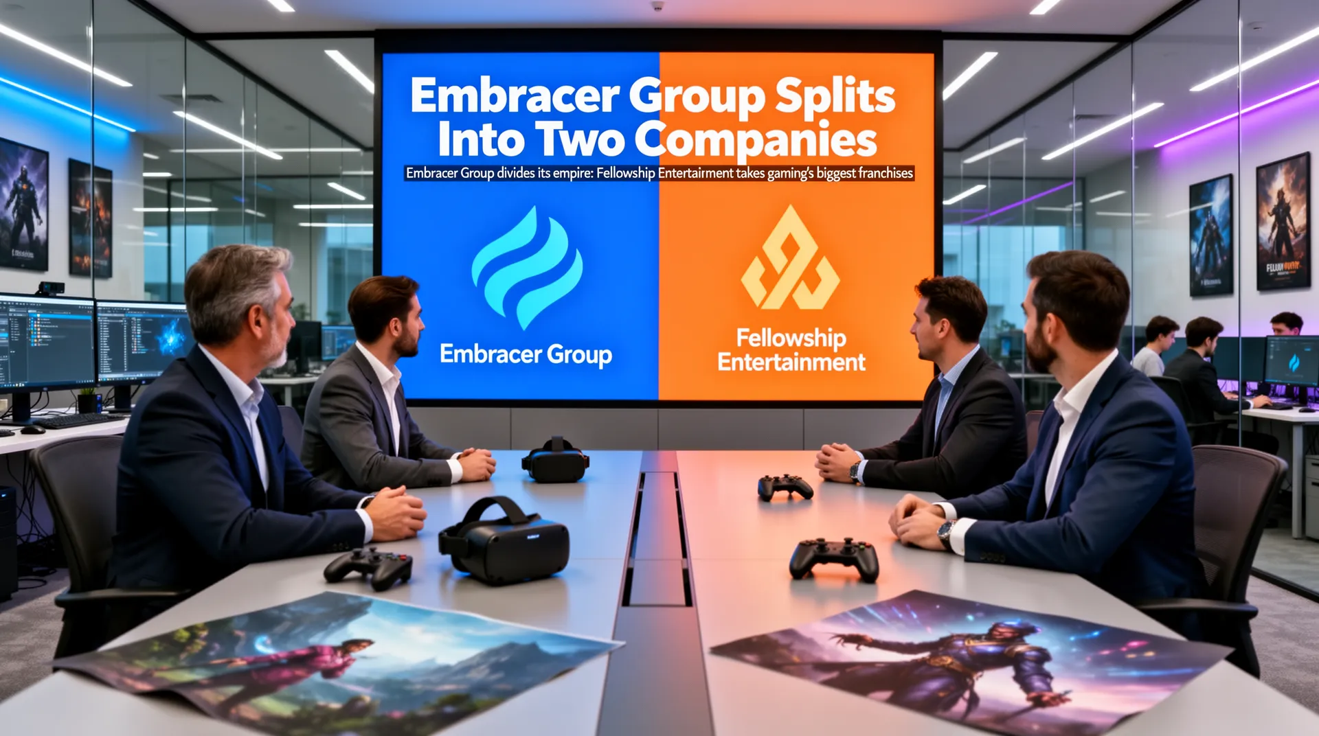Embracer Group Splits Into Two Companies