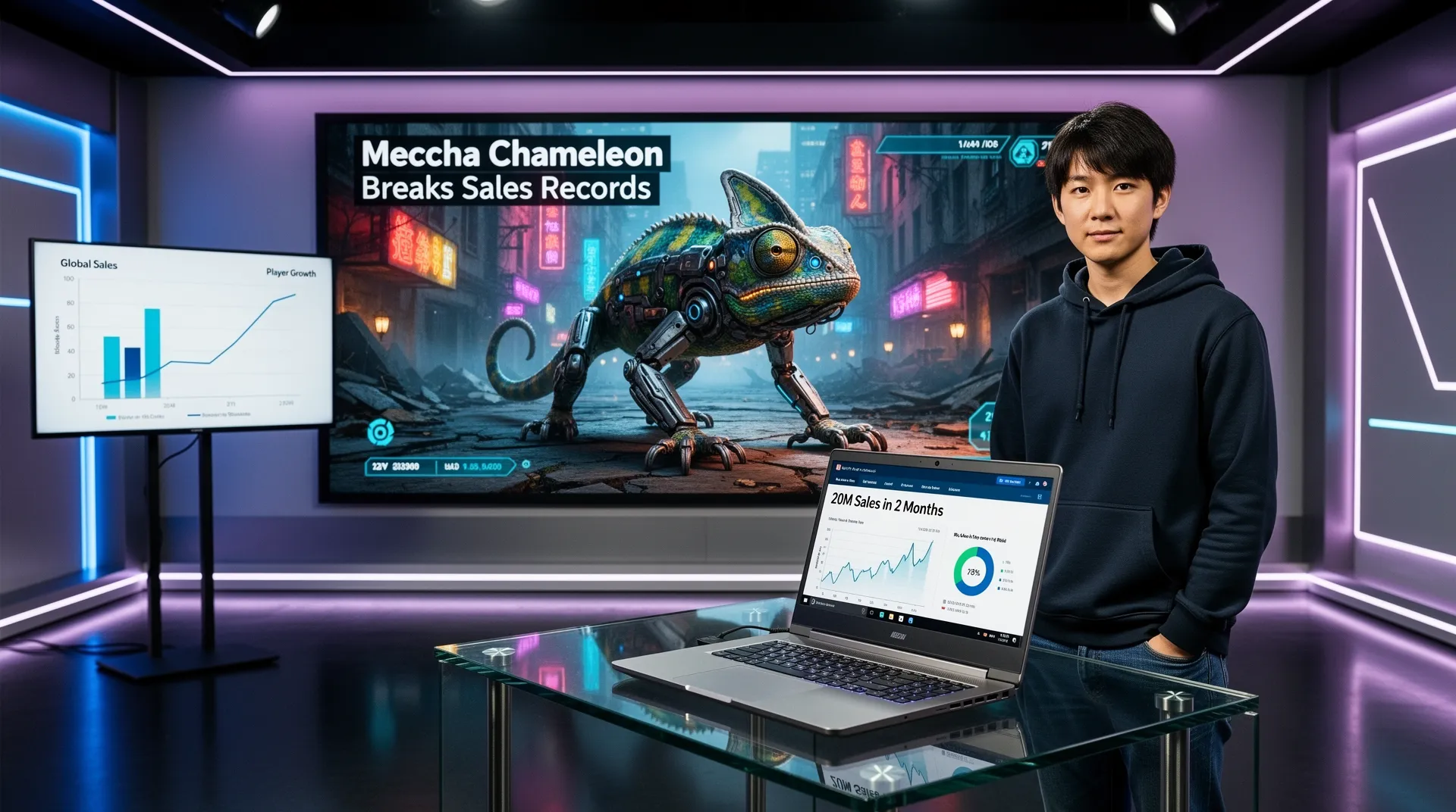 Meccha Chameleon Becomes One of the Fastest-Selling Games Ever