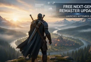 The Witcher 3: Wild Hunt Remastered Announced as FREE Upgrade — Launching Sept. 29